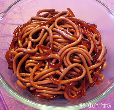 There's always room for Jello! Image of Jello worms courtesy of thecraftpatch.blogspot.com