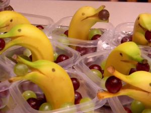 Banana Dolphins. Image courtesy of Luz's Unique Creations on Facebook.